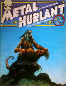 Métal Hurlant capa 1 - De Segunda